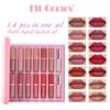 Fit Colors 14 Color Lip Color Box Set Matte Pearl Light Non -stick Cup Lip Gloss Lip Oil Honey Liquid Lipstick
