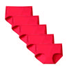 5Pcs Cotton Panties Women Luck Red Seamless Underwear Cute Bow Girls Briefs Female Lingerie