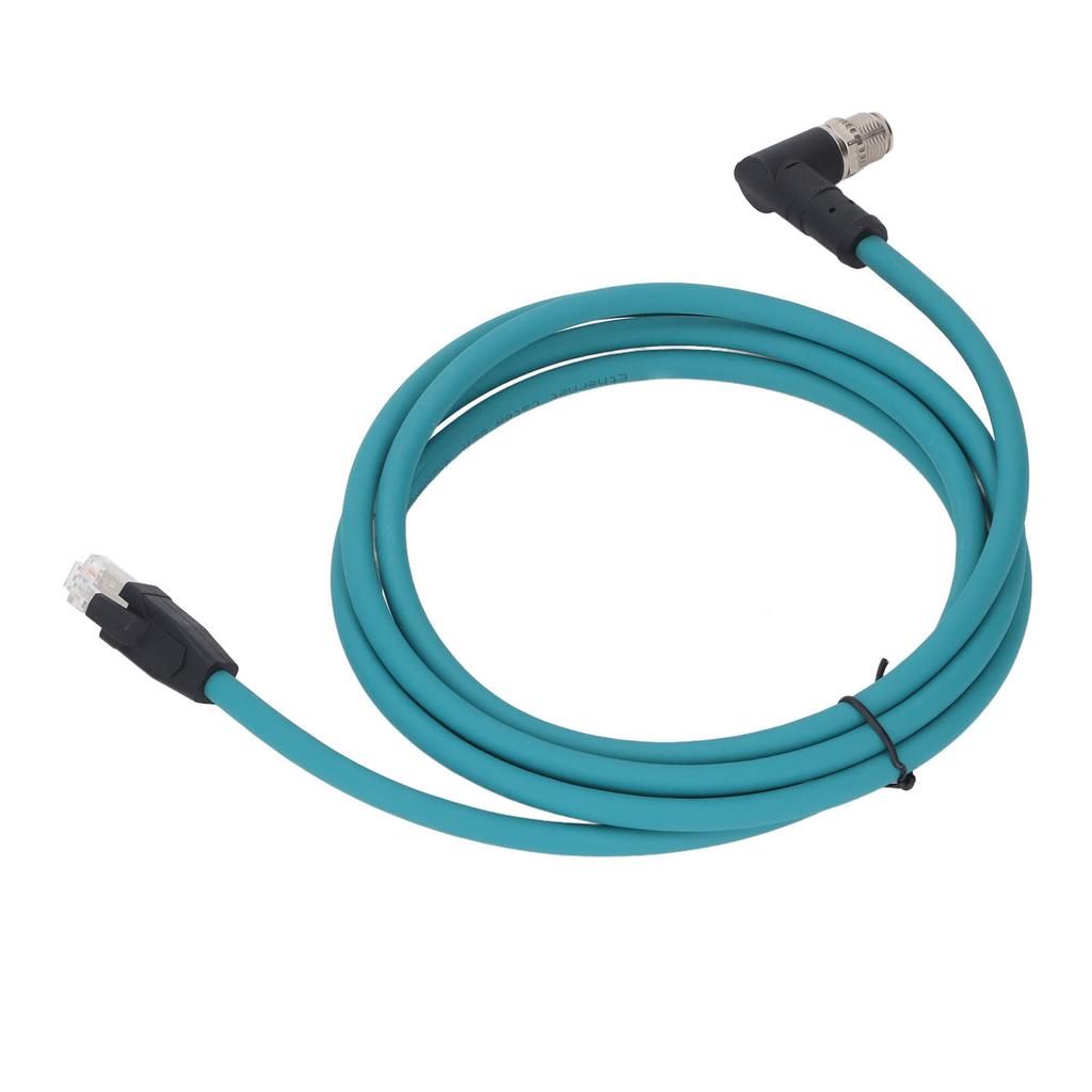 Кабель Ethernet CAT6A M12 8-контактный разъем X Code на RJ45 Male экранированный шнур IP67 водонепроницаемый 2 метра W