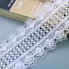 Аксессуары для одежды, Платья, Женские аксессуары, Двусторонний молочный шелк, Кружево с штрих-кодом, Вышивка, растворимая в воде, Кружево
