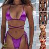 2024 European & American Style Triangle Strappy Bikini - Sexy Women's Swimsuit