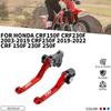 Motorcycles CNC Brake Clutch Lever Handle For HONDA CRF150F CRF230F 2003-2019 CRF250F 2019-2022 CRF 150F 230F 250F Dirt Pit Bike