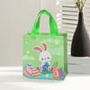 4pcs Cartoon Rabbit Egg Packaging Bags Nonwoven Candy Bags Easter Non-Woven Gift Bags  Party Gift