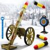 1 шт. Игрушка-катапульта с минометом, мягкие пули из ЭВА, звуковой пусковой аппарат, модель ракетной установки, детская игрушка, взаимодействие родителя и ребенка, подарок