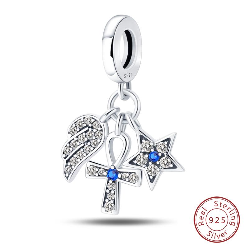 100% Медь Бабочка Фея Мечта Океан Ракушка Жемчужина Русалка Морская Черепаха Подсолнух Шармы Бусины Подходят для Браслетов Qikaola