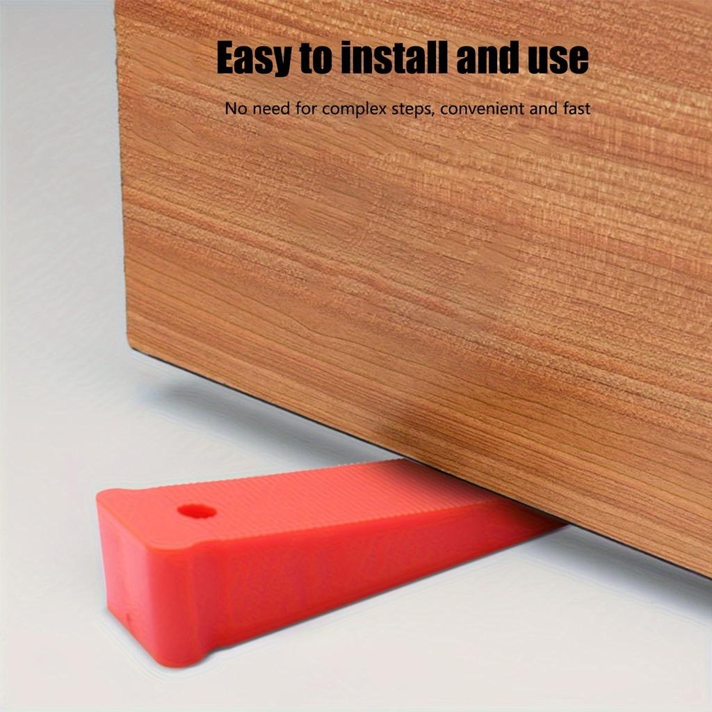 5pcs Plastic Shims Kit - Duty Hard Rubber Shims, Flexible Furniture Levelers,Stackable Shims for Wobbly Table,Chair,Cabinet Fix