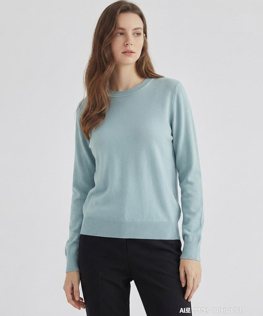 MESENSE Basic Round Neck Knit_Mb32Knpd02Z