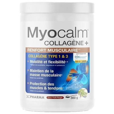 3C Pharma Myocalm Коллаген + Укрепление Мышц Вкус Красных Фруктов 360 г