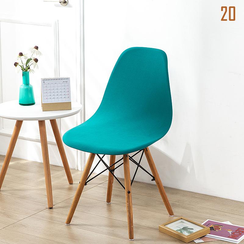 1 шт банкетный чехол для стула в виде ракушки безрукий чехол для стула съемный моющийся домашний отель