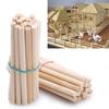 Gifts Building Model Homemade Educational Toys Round Wooden Rods Counting Stick Wooden Diy Craft