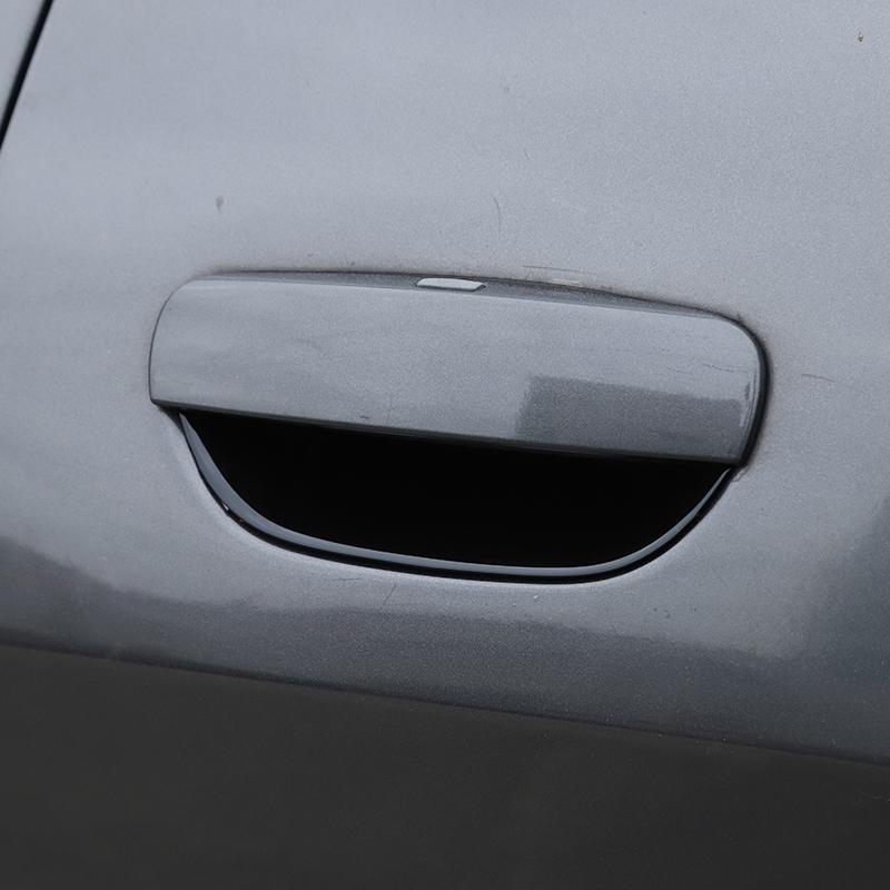 Ca ABS внешняя дверная ручка чаша орнамент крышка декоративная наклейка подходит для Dodge Challenger 2015 Up внешние аксессуары