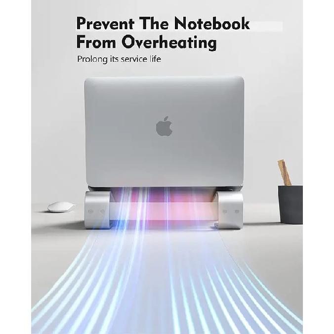 Подставка для ноутбука на стол MacBook Air Mac Book Pro Dell XPS HP 11 13 14 15.6 16 17.3 дюйма Эргономичная алюминиевая подставка для ноутбука