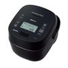Toshiba Rice Cooker 5.5 Cups Vacuum Pressure IH Jar Rice Cooker Vacuum Heat Retention 40 Hours Polished Rice Forged Copper Pot RC-10VSP(K) Gran Black