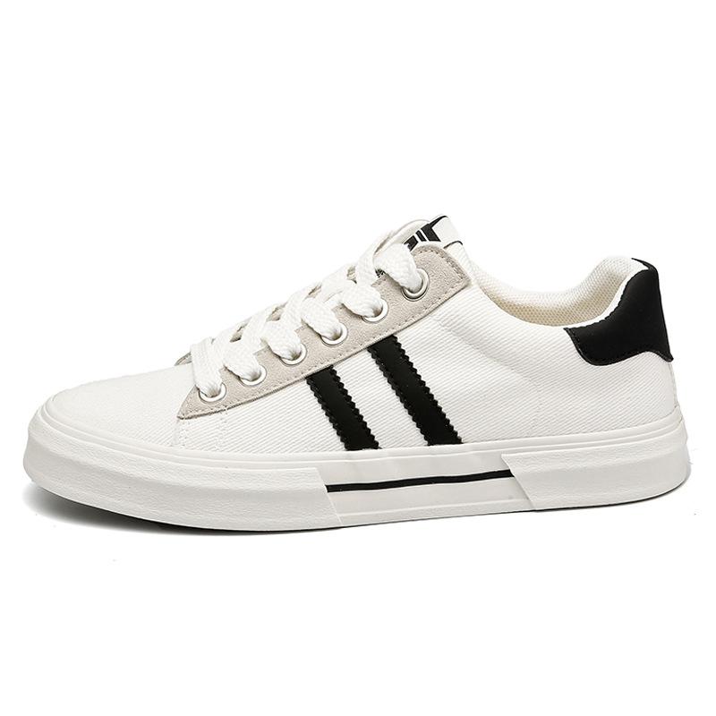 New Spring Mens Shoes Korean Niche Design Versatile Men's Canvas Shoes Light Luxury Highend Laceup Shoes