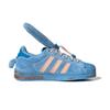 Adidas Originals Melting Sadness X  Superstar 360 Comfortable Breathable Low-Top Sneakers Blue Rabbit Kids Sneakers GW6047