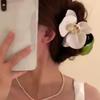 Sweet Butterfly Orchid Shark Clip Korean Style Flower Duckbill Clip  Photograph