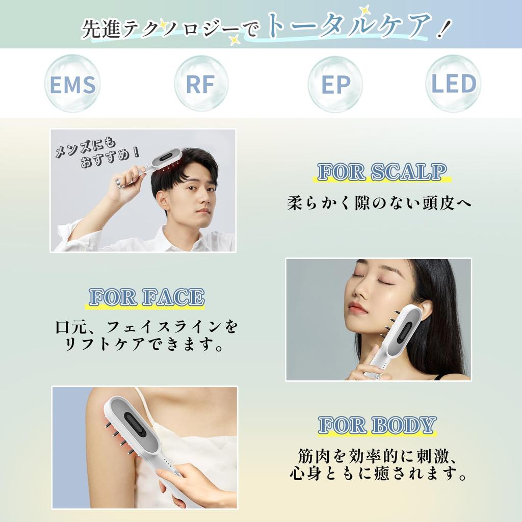 Kiboer Electric Facial Beauty Electric Scalp Scalp Face Одноразовый EMS RF Micro Light Lotion Box для сухой и влажной кожи Уважение к старым Подарочная щетка,