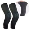 Nicheez Knee Knee Shock Protective Guard for Work and Exercise Pads, Support, Absorption, (Black Long, Large, 2-Pack)