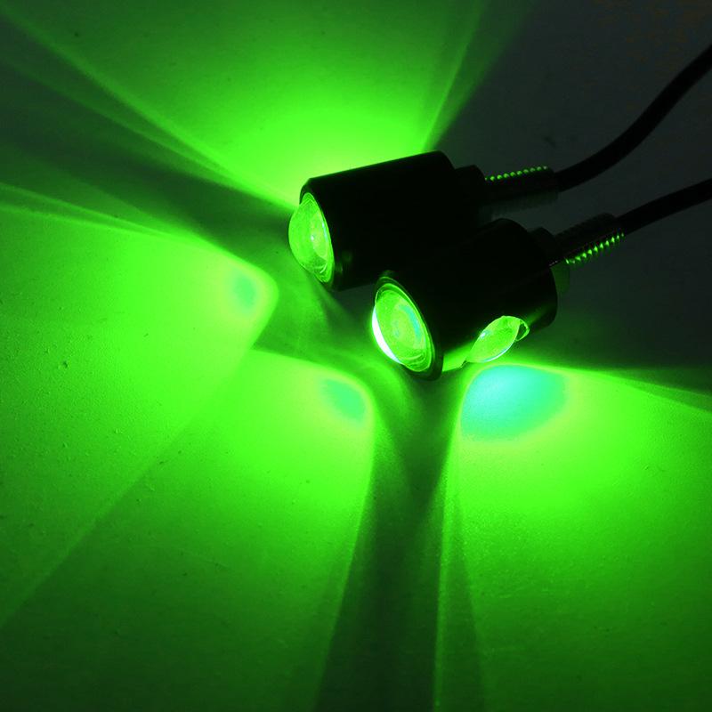 12 В мотоциклетный фонарь Eagle Eye светодиодный задний ходовой фонарь противотуманная фара дневные ходовые огни универсальный