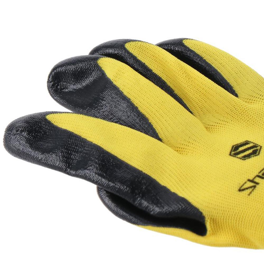 1 пара черных защитных перчаток для сварки из коровьей кожи, прочные кожаные принадлежности для пайки и готовки