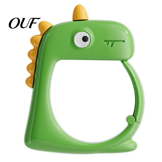 Dinosaur Backpack Hanger Desk Edge Clamp Hook, Punch-free Stable Table Side Hanger, Classroom Durable ABS Storage Organizer for Backpacks And