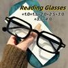 Художественные Ретро Очки для чтения в маленькой оправе для мужчин и женщин Линзы без диоптрий Блокировка синего света Очки для дальнозоркости от +1.0 до +4.0