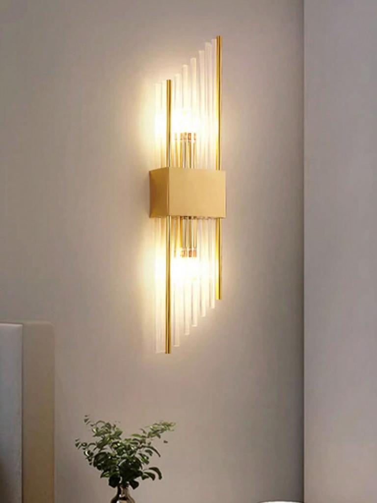 Luxury Wall Lamp LED Gold Wall Light Indoor Lighting Wall Sconce Home Decoration for Designer Living Room Bedroom Bedside Stairs