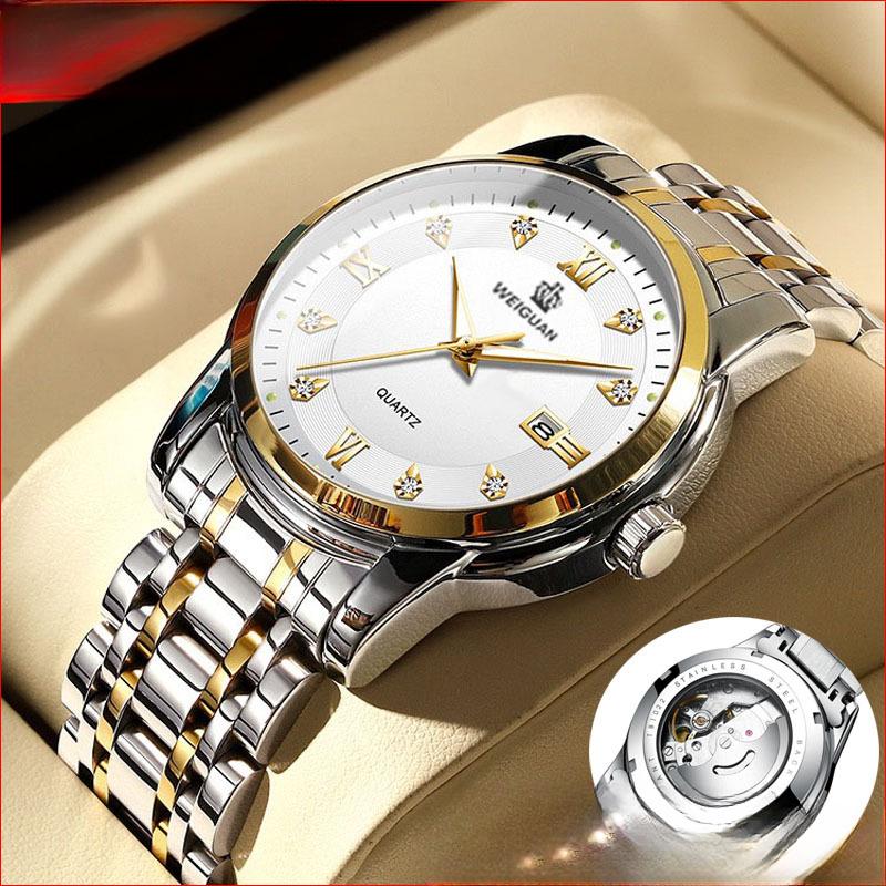 Новые деловые мужские часы Hollow Mechanical Watch Мужские часы полностью автоматические механические часы