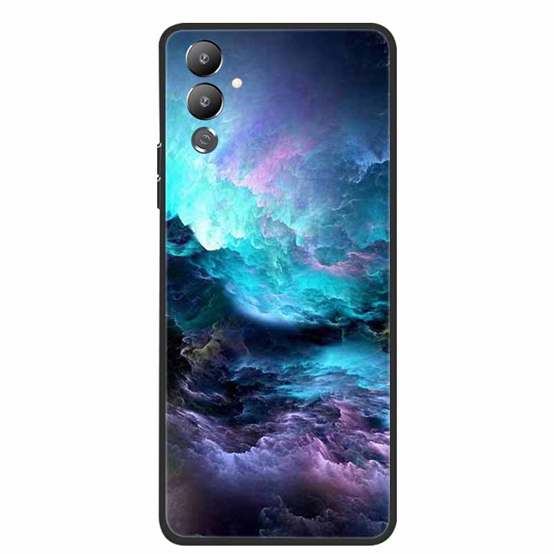 Чехол для Tecno Pova Neo2 Модный Мягкий Силиконовый ТПУ Задняя Крышка Для Tecno Pova Neo 2 Чехлы Бампер Чехол Кот Fundas Neo2 LG6n