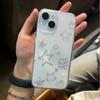 Простой милый котик звезды Каваи Креативный чехол для телефона для iPhone 16 15 Pro Max 14 13 12 11 Xr Xs Max Mini 7 8 Plus Прекрасный счастливый чехол