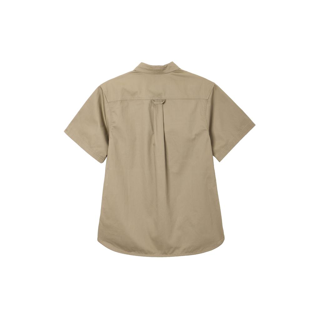 Nike Sb Tanglin Short Sleeve Woven Button Skate Top 'Khaki' Men's FQ0400-247