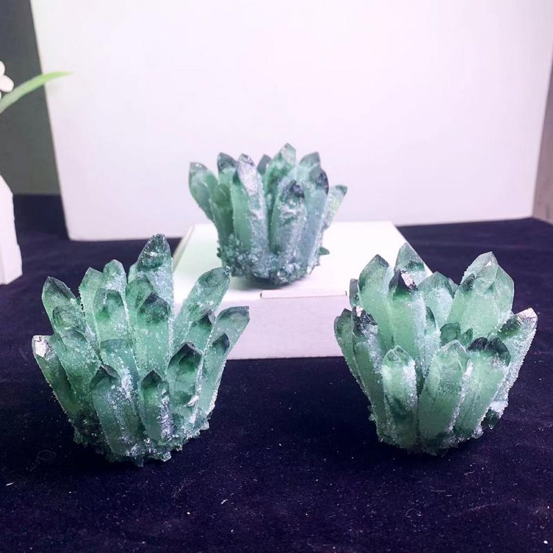 Natural Crystal  Crafts Office Decorations 