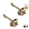 BDP790-1 2 Pieces Front Left AND Right Door Catch Hinge Brake Stop Check Strap Limiter for VW Transporter T4 Caravelle EuroVan 1990-2004 701837249A