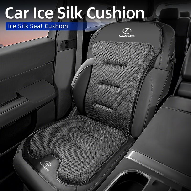 Автомобильная подушка-бустер на сиденье, чехол на сиденье с подспинником из ледяного шелка, аксессуары для Lexus UX250h RX450h CT200h RX400h NX300h RX350 RX300 GX470