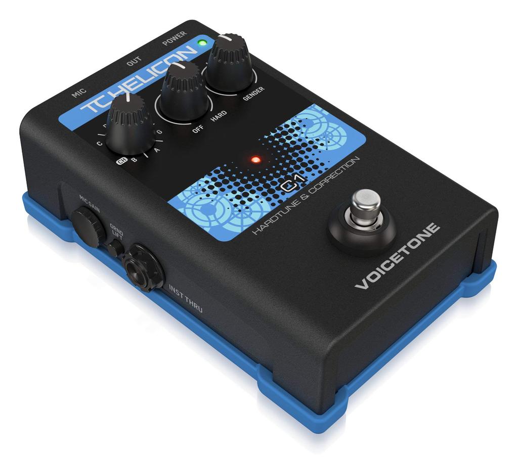 Педаль вокального процессора TC Helicon VOICETONE C1