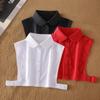 Fashion False Collars Woman Decoration White Fake Collar Women Detachable Collars  Lapel Blouse Half Shirt Women Clothes Accesso