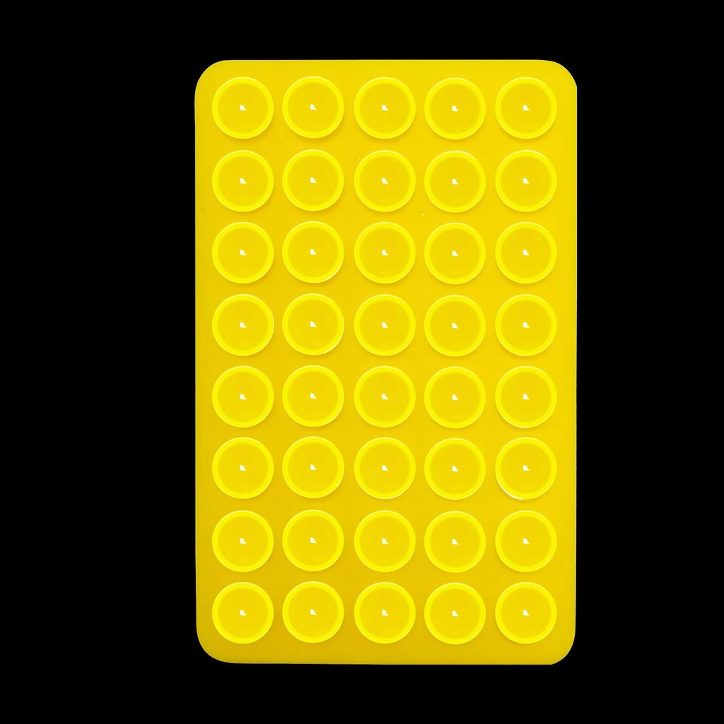 1 шт., 40 зерен на присоске, посуда для мобильного телефона, нескользящий держатель для накладки, силиконовые двусторонние наклейки, наклейки для зарядки, наклейки с сокровищами, наклейки для размещения