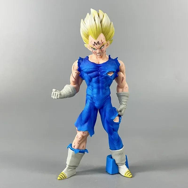 Кукла Dragon Ball Z Маджин Веджета Укун Ручная работа Игрушка Ударная волна Аниме DBZ Супер Сайян GK Серия Action Модель из ПВХ Кукла День Рождения