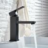 Basin Mixer Tap Bathroom Tap Sink Counter Waterfall Square Mono Faucet