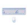 Mofii Wireless Keyboard and Mouse Set, 110-Key Full-Size Ultra-Thin, 2.4GHz, 1200 DPI USB Mouse, Suitable for Office Laptops