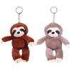 Bag Charm Sloth Small Pendant Stuffed Animals Sloth Plush Toy Plush Sloth Keychain Children Gifts