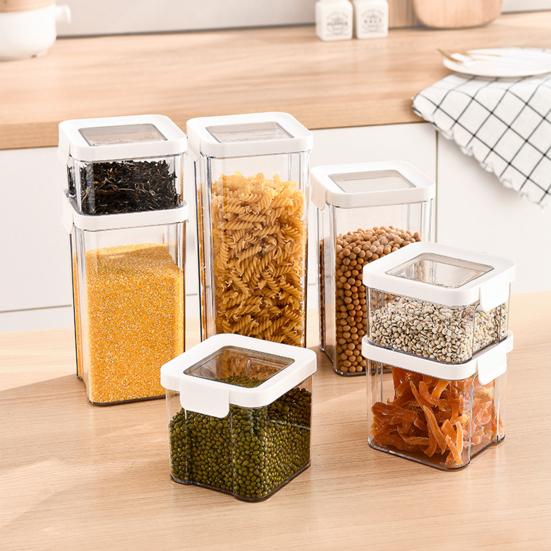 Convenient with Lid Pantry Organization Large Capacity Coffee Beans Cereal Kitchen Canister Kitchen Supplies Sealed Jar