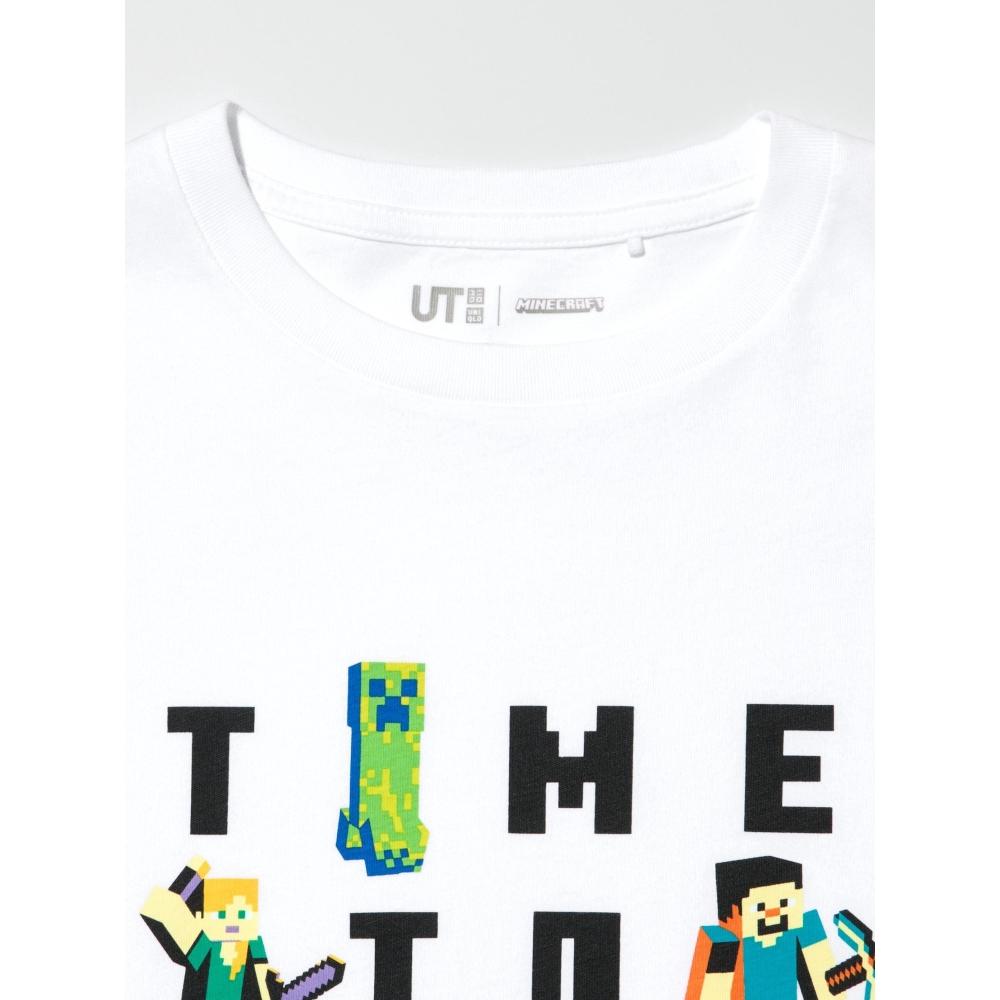 Uniqlo Япония Minecraft Ut