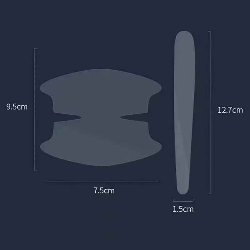 Transparent Car Handle Anti Collision Protection Strip 8 Piece Set Universal Car Door Handle Bowl Scratch Protective Stickers