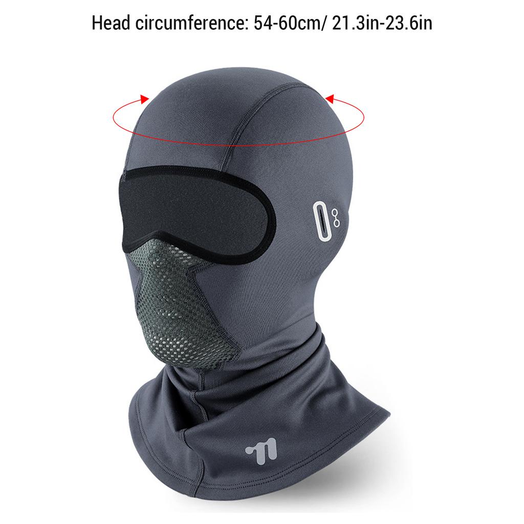 Winter Balaclava Ski Mask with Glasses Holes Thermal Face Cover for Cold Weather Motorcycle Cycling