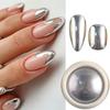 Xiaomi 6 Colors Mirror Chrome Nail Powder Metallic Golden Silvery Mirror Pigment Dust Manicure Powder Nail Art Decoration Supplies