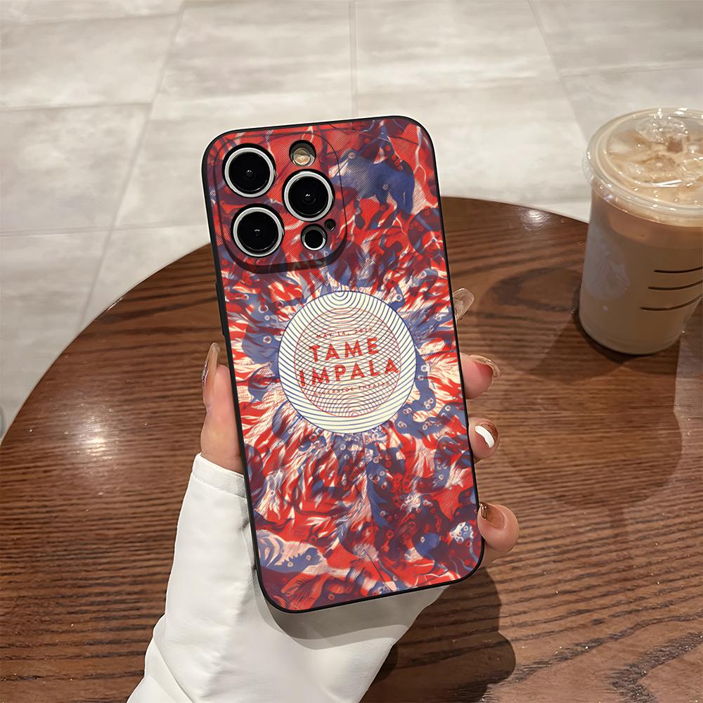 Чехол для телефона T-Tame Impala для 17 Pro Max Iphone 14 Pro Max 12 16 15 13 Pro 11 Xr X Xs 8 7 Plus Задняя крышка