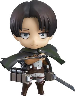 Nendoroid Атака Титанов Леви ABS ПВХ Раскрашенная Подвижная Фигурка Перепродажа Немасштабная &