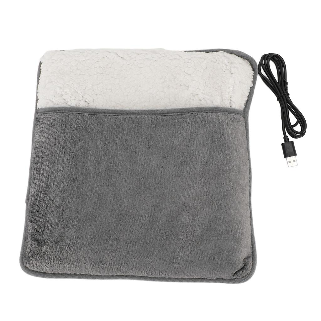 Электрическая грелка для ног с постоянной температурой, USB-разъем, моющаяся, портативная грелка для ног для дома и путешествий