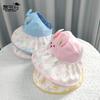 1117 Children's Sunscreen Hat Summer Boy Outdoor Empty Top Sun Hat Girl Sweet Cute Big Eaves Bucket Hat
